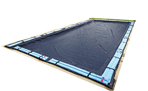 Blue Wave Bronze 8-Year 30-ft x 50-ft Rectangular In Ground Pool Winter...