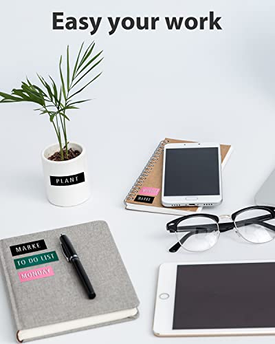 Zodzi Máquina de fazer etiquetas em relevo com fitas, máquina de etiquetas portátil em relevo, etiqu