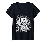 Photo Gallery donna stile tatuaggio retrò weimaraner amante dei cani maglietta con collo a v Photo Gallery donna stile tatuaggio retrò weimaraner amante dei cani maglietta con collo a v
