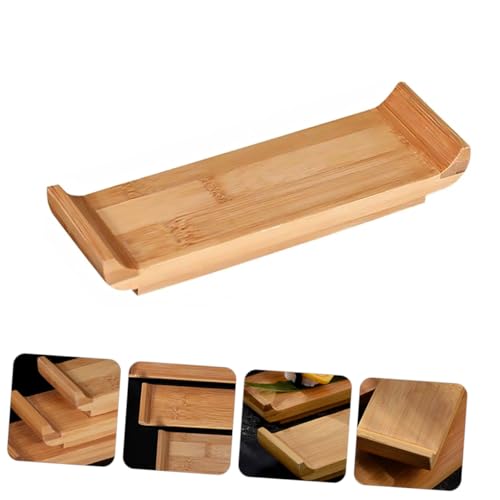 Plato de Sushi de Madera CHILDWEET Pequeño miniatura 7