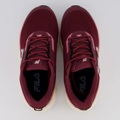 Tênis Fila Fire Feminino Borgonha e Rosa