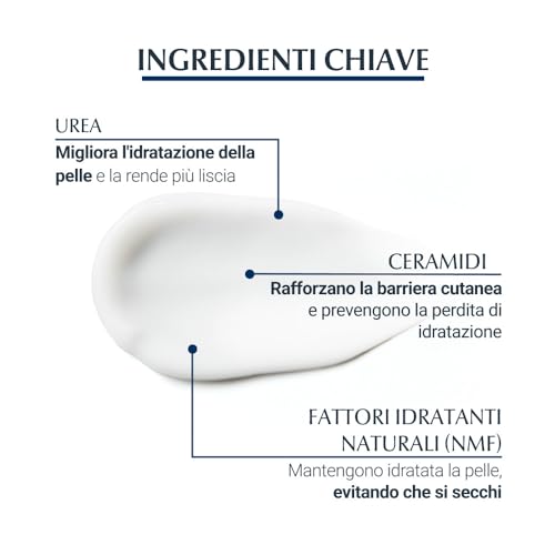 Eucerin Odnawiający mocznik regenerujący krem do rąk 5% 30 ml, regenerujący i nawilżający krem do rąk 48 h, formuła z 5% mocznikiem i ceramidami dla natychmiastowej ulgi w suchej i popękanej skórze