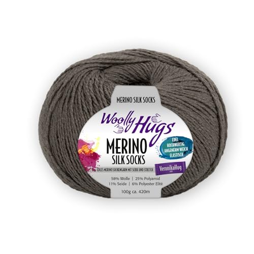 Woolly Hugs Merino Silk Socks ca. 420 m col. 212 100 g