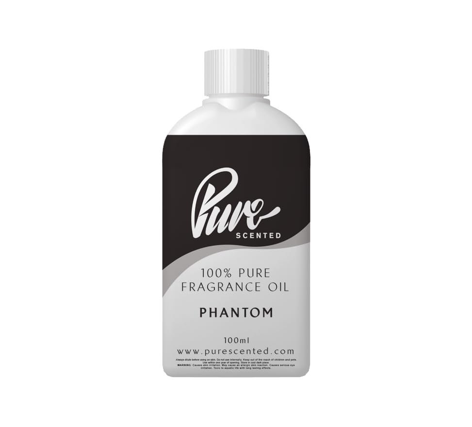 Pure Scented 100ml Fragrance Oil - Vegan & Cruelty-Free, for Candles, Soaps, Slime, Diffusers, Cosmetics, Wax Melts & DIY Crafts (1 x 100ml, Phantasm) โ image 1