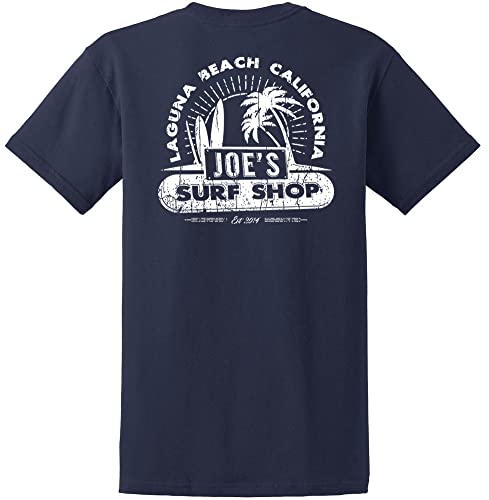 T-shirts 100 % coton épais pour homme Joe's USA vêtement manches courtes col rond