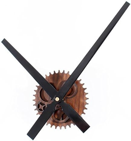 ZLYC 12 Inch Acrylic Vintage Creative European Style Novelty Simple DIY Quartz Gear Dial Wall Clock