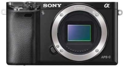 Side view of the Sony Alpha a6000 camera, showing HDMI and Multi ports