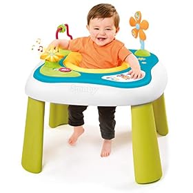Smoby – Cotoons Youpi Baby – Table d&rsquo;Eveil – Siège Déhoussable et Lavable – pour Bébé dès 6 Mois – 110224
