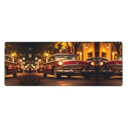 Tapis de souris vintage voitures pour travailler confortablement à la maison