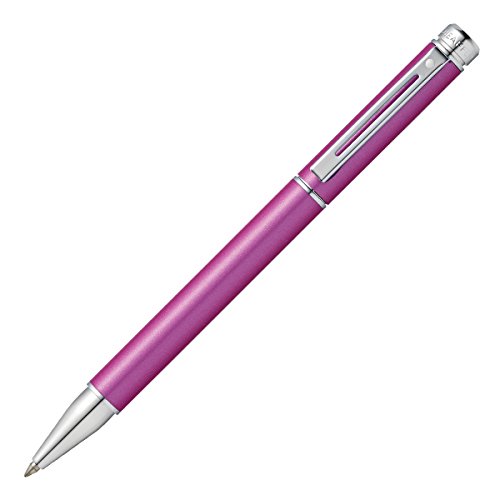 A. T. Cross Bolígrafo Sheaffer 200 Mate Metallic Rosa, en caja estándar de regalo