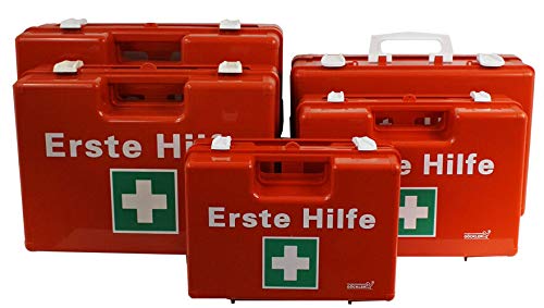 Erste Hilfe Koffer 64-teilig mit Füllung Söhngen 20 Jahre Haltbar DIN 13157 von MBS-FIRE®