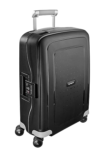 Samsonite S'Cure - Spinner, Black, S (55 cm - 34 L), Spinner