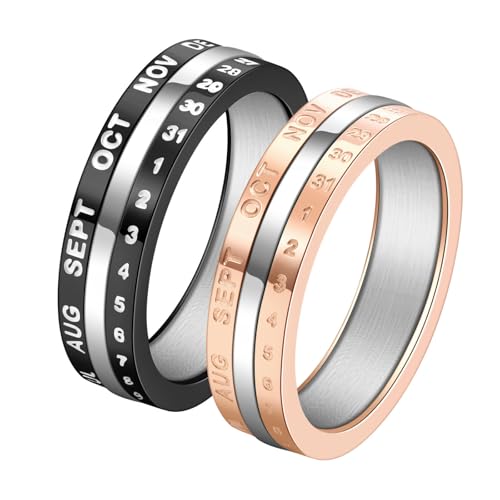 Bague rotative en titane solution pour canaliser l'anxiété