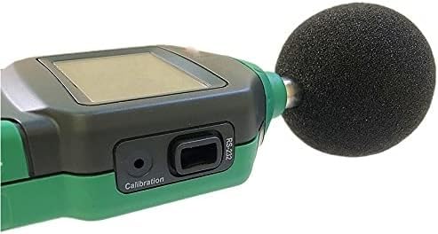 Misuratore di Livello sonoro Digitale con autorange, misuratore di Decibel, misuratore di Rumore con interfaccia e Software, da 30 Db a 130 Db