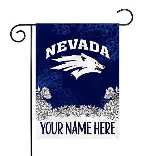 Rico Industries NCAA Nevada-Reno Wolf Pack - UNLV Personalized Garden Flag