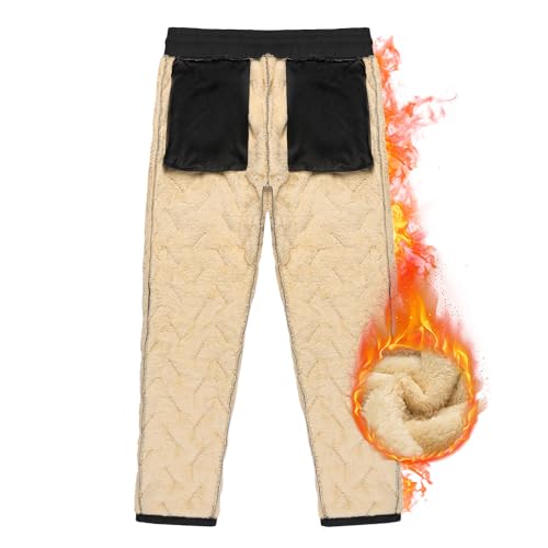 LBL Leading the Better Life Men's Winter Fleece Pants Sherpa Lined Sweatpants Active Running Jogger Pant2