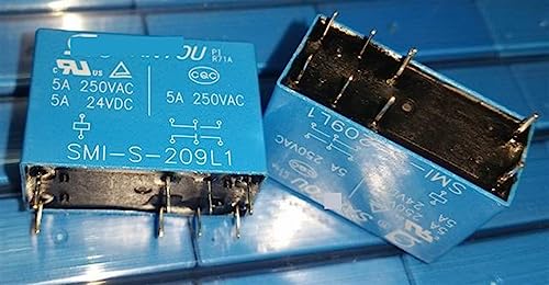 Relé de 9V SMI-S-209L1 para reparar circuitos de domótica y hogar