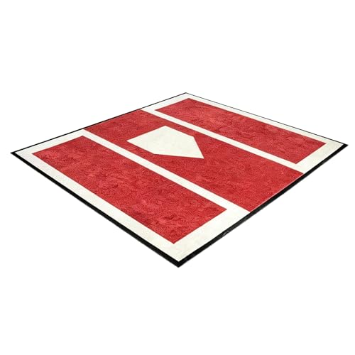 ActiveTrail Anti-Slip Baseball Hitting Mat & Softball Training Mat - Thickened Batting Cage Mat for Stance Practice, 6.5 x 4 Feet by ActiveTrail - Image 6
