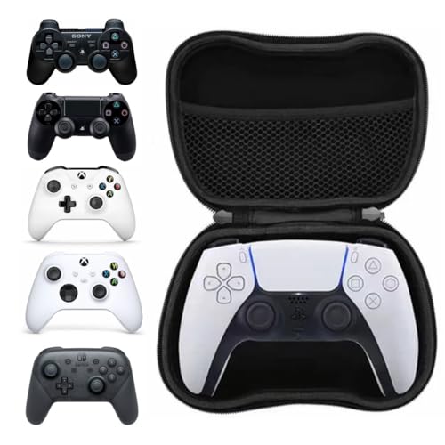 Case Capa Bolsa Estojo de Controle Joystick Compatível com Xbox 360 One Series Playstation 3 4 5 PS3 PS4 PS5 Nintendo em EVA