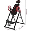 Robust Inversion Table, Height Adjustable Folding Home Fitness Teeter Inversion Table, Relieves Back Pain/Reduces Muscle Tension