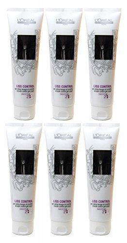 Loreal Liss Control - Crema alisadora (6 x 150 ml)