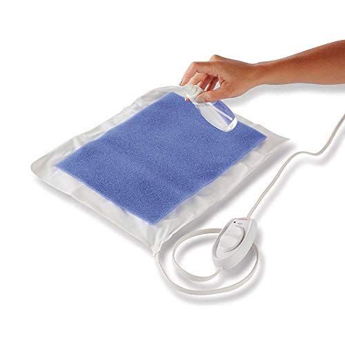 Heating Pad for Pain Relief, 12 Inch x 15 Inch (Light Blue) - Thumbnail 2