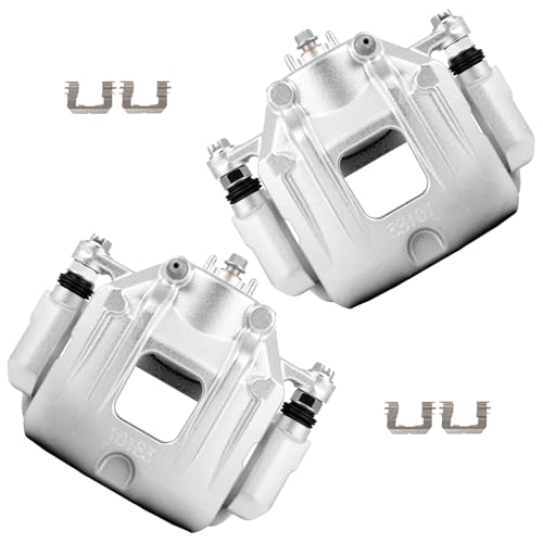 cciyu 19B6463 19B6462 Front Left & Right Brake Caliper With Bracket For Hyundai For Santa Fe 2010-2012,For Kia For Sorento 2011-2013