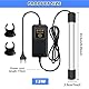 Aquarium Uv Sterilisator Licht Mit Timer, 13w Aquarium Uv Licht, Wasserdichter Uv-Sterilisator, Zuhause Uv Sterilisator Lampe, Uv Klärer Aquarium Für Reinigung Von Aquarien Aquarium Pools Fishbowl