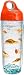 Tervis 1230785 Goldfish Tumbler with Wrap and Orange Lid 24oz Water Bottle, Clear