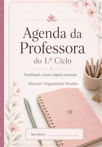 Agenda da Professora do 1.º Ciclo em Português: Planificação, turma e registos essenciais em Português