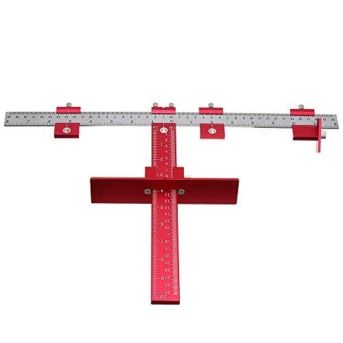 Gabarit de perçage hole punch en aluminium pour tiroir et placard - 4