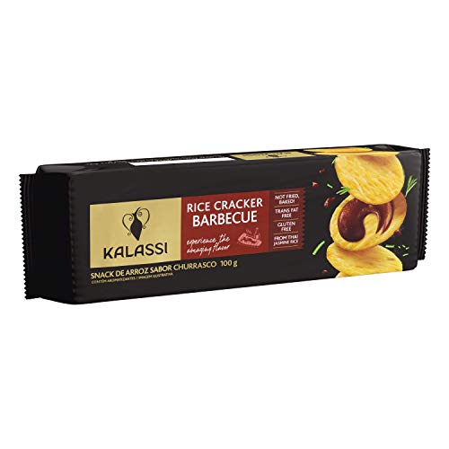 Snack Tai Kalassi Rice Crackers Barbecue Kalassi Sabor Outro