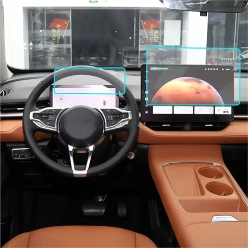 Protector de pantalla de vidrio templado para Haval H6 2026 de cuarta generación para salpicadero 2