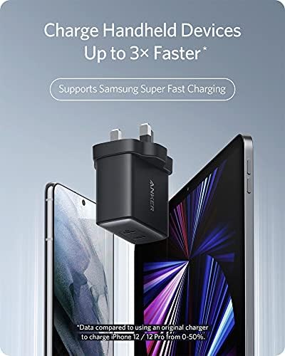Anker USB C Charger, 726 Charger (Nano II 65W) PPS Fast Charger Adapter, Compact Charger for MacBook Pro/Air, iPad Pro, Galaxy S20/S10, Dell XPS 13, Note 20/10+, iPhone 13, Pixel, and More