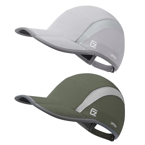 La Mejor Selección de Ropa de Cricket para Mujer comprados en linea. 47 GADIEMKENSD - Paquete de 2 sombreros deportivos plegables reflectantes UPF 50+ con protección solar para correr al aire última intervensión para hombres y mujeres, Gris...