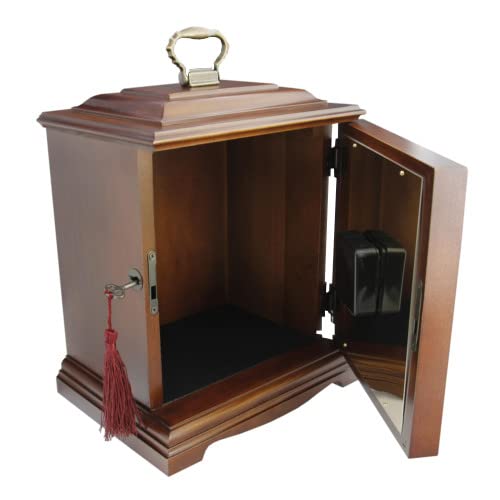 Silverlight Urns WHM-108 Continuum Cherry Clock Cremation Urn For Ashes thumb #2