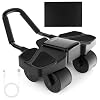 Automatic Rebound Ab Abdominal Exercise Roller Wheel, Ab Roller Wheel with Elbow Support and 2 Knee Mat, Abdominal Trainer, Core Training Equipment, for Fitness Strength Training Home Workout
