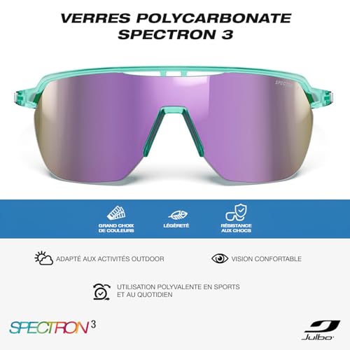 Lunettes de soleil Julbo Frequency course à pied et vélo trail mixte - 3