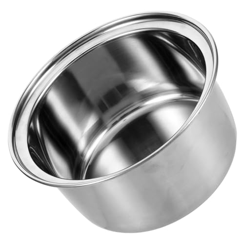 HOLIDYOYO Small Hot Pot Liner Rice Cooker Rice Cooking Pan Stainless Steel Individual Non Stick Inner Pot