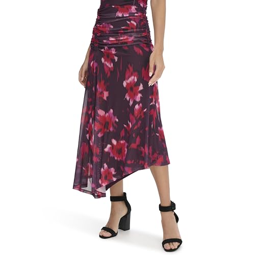 Calvin Klein Women's Printed Angle Hem Skirt3