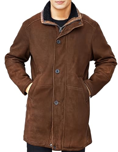 CHICAGO-FASHIONS Mens Mire Robert Taylor Sheriff Walt Brown Jacket