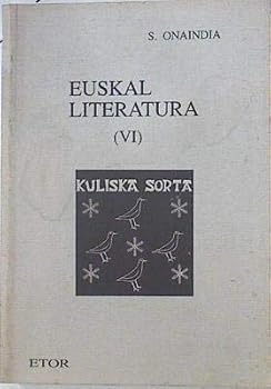Euskal literatura (VI)