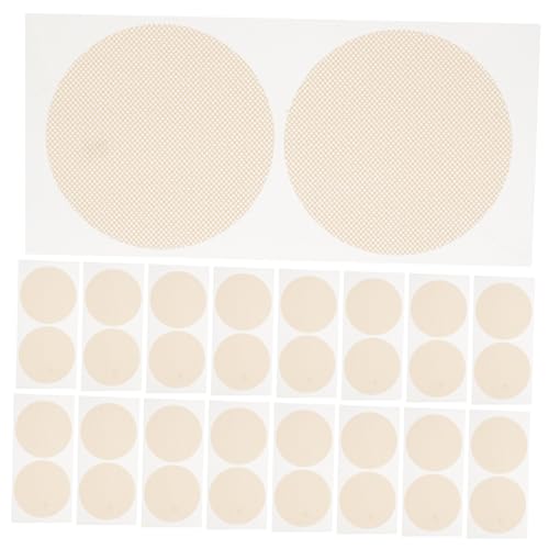 BESPORTBLE 20Pairs Protectors Invisible Chafing Stickers for Runners Self Adhesive for Sports Skin Tone Discreet Support for Long Distance Running Beige