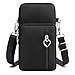JANKS Small Crossbody Bags for Women Mini Cell Phone Purses with Crossbody Strap Phone Wallet Purses Shoulder Bag Nylon Arm Bag