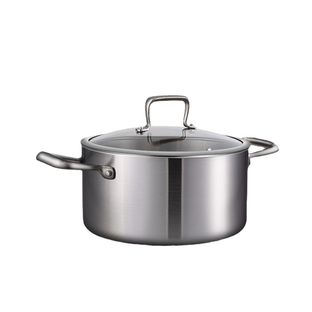 GTHTUHFD Soup Pot Three Layers Of Steel Thick Steaming Noodles Porridge Stainless