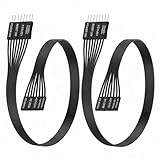 Compatibilité JFP1 Assurée : La connexion de cet équipement se fait directement via une interface JFP1 compatible avec la majorité des cartes mères standards du marché. Il convient pour connecter facilement les switchs sur carte mère atx ou Micro-ATX. Le design sans détrompeur exige de prêter attention aux polarités (marquées +/-) lors du branchement pour garantir le fonctionnement de la rallonge connecteur panneau frontal atx.