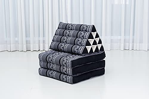 Image of Leewadee Thai Foldable Floor Mat 67 x 21 inches Kapok with Backrest