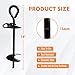Dog Tie Out Stake,Premium Heavy Duty Dog Anchor Spike for Tie-Out Cable Chain in Yard or Camping, No Bending or Pulling Out for Small, Medium or Large Dog