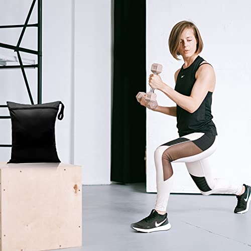 2Pcs Wet Dry Bags 11.6X13.8 Inch Dirty Laundry Bag Waterproof Cloth Nappy Changing Organiser Pouches Diaper For Babies Swimming Camping Travel Gym Workout Beach