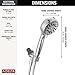 Delta Faucet ProClean Chrome Shower Head with Handheld, Showerhead with High Pressure Spray, Handheld Shower Head, 6 Spray Settings, Chrome 75740